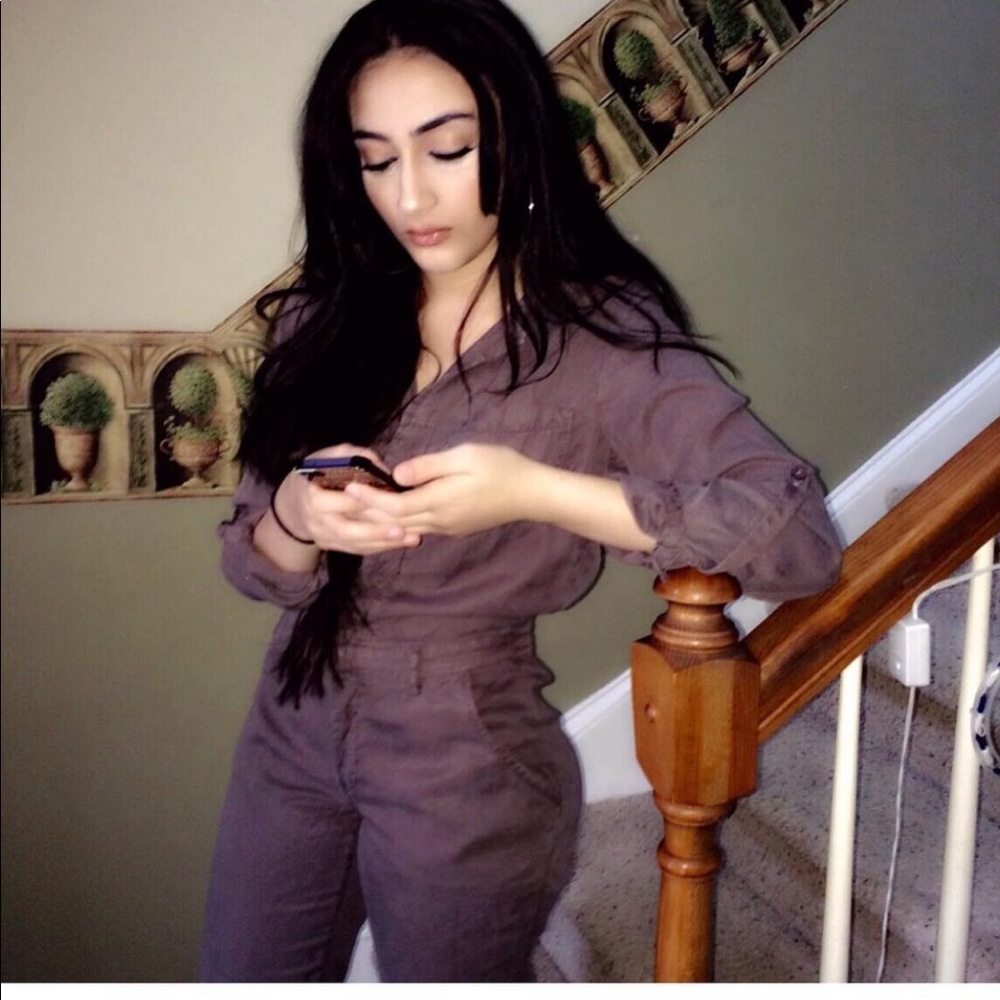 Long sleeve jumpsuit